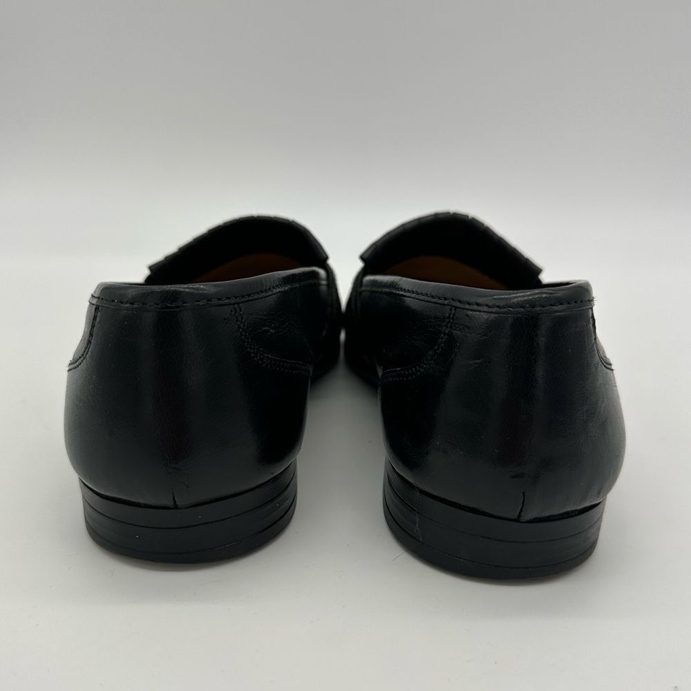 Gorgeous Bridle Bit Horsebit Men’s Black Loafers Stanley Blacker Size 9.5 - Picture 2 of 4